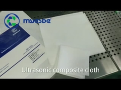 Le Cleanroom 1009 jetable essuie 9x9 les chiffons 1000 de Cleanroom de classe de 2 plis